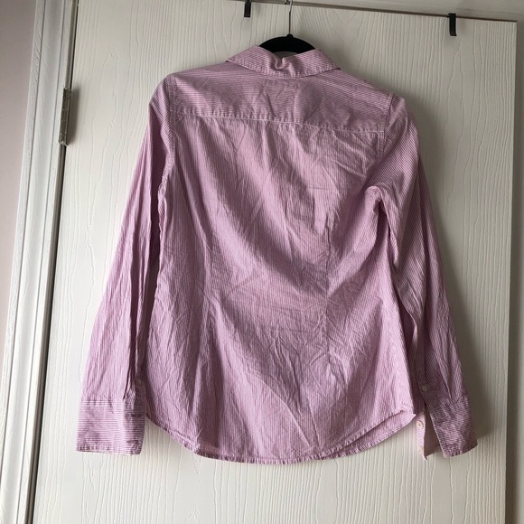 Tommy Hilfiger Pink and White Button Up - Picture 5 of 6